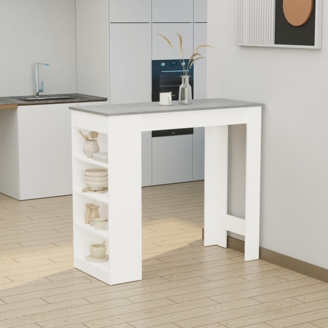 Braea Solid Wood Top Dining Table