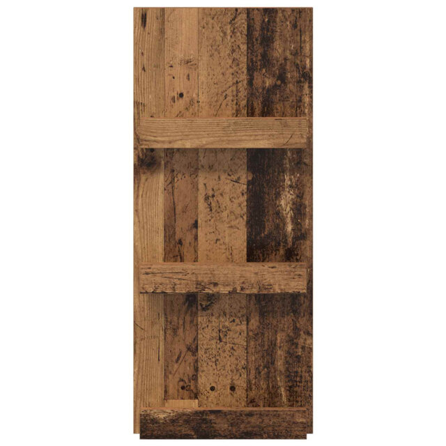 Wood Free Standing Magazine Rack