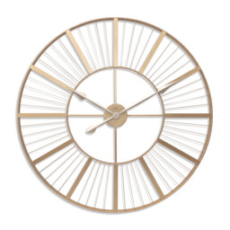 Acctim Wall Clock Galvanised Metal Outdoor & Indoor Use Weather