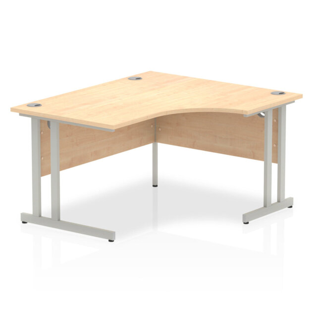 Tibay L-Shaped Metal Base Computer Desk