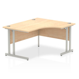 Tibay L-Shaped Metal Base Computer Desk