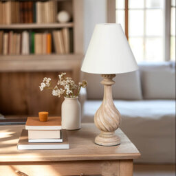 Artisans Solid Wood Table Lamp