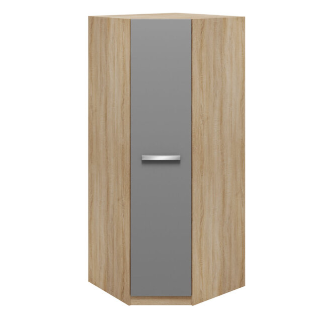 Marisol 1 Door Corner Wardrobe
