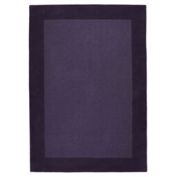 Colwich Hand Loomed Wool Purple Rug