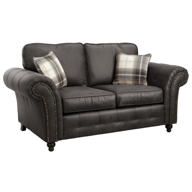Bodnar 2 Seater Faux Leather Loveseat
