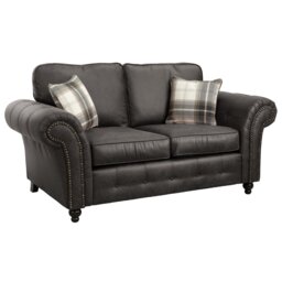 Bodnar 2 Seater Faux Leather Loveseat