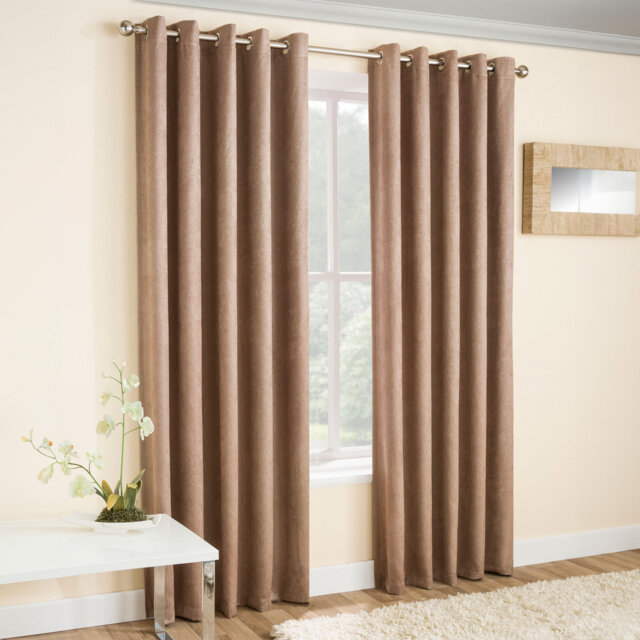 Biller Eyelet Thermal Light Reducing Curtain