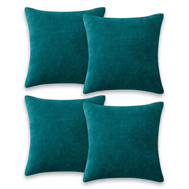 Striped Square Throw Cushion Pad