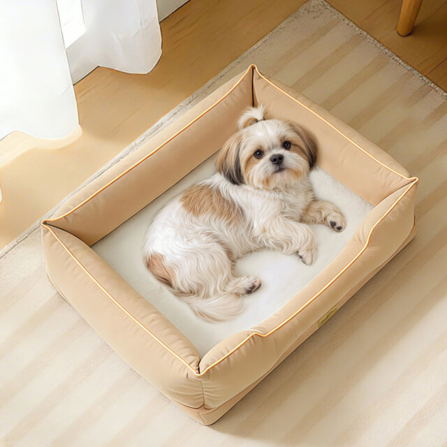 Orthopedic Dog Bed with Bolster
