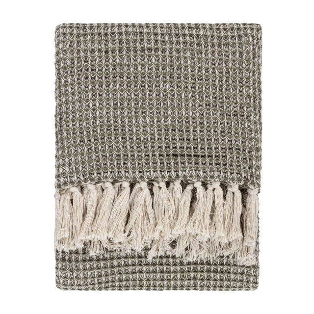 Lorne Waffle Throw Blanket