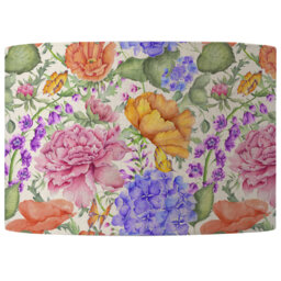 Round Lamp Shade in Pink