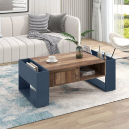 Frame Coffee Table with Storage