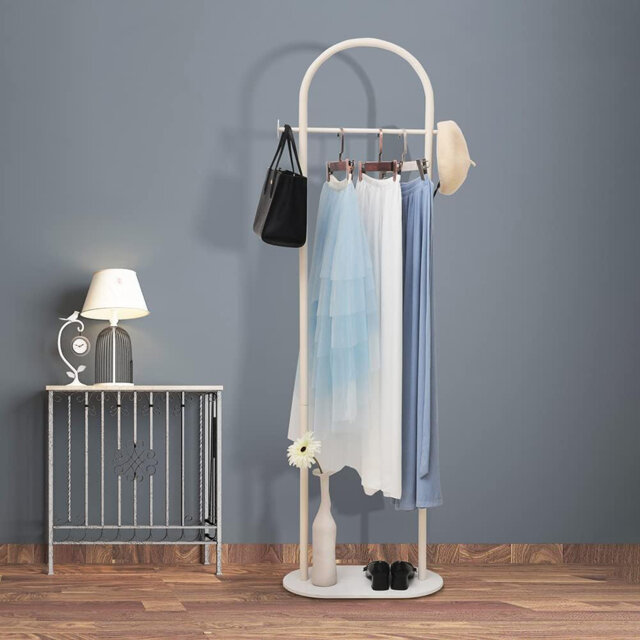 Heavy Duty Modern Coat Rack Stand with Marble Base