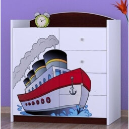 Nishimura Kids 4 - Drawer Combo Dresser