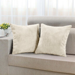 Square Pattern Cushion Cover-(Pack of 2)