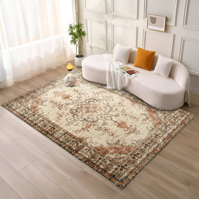 Alma Vintage Look Shag Area Rug