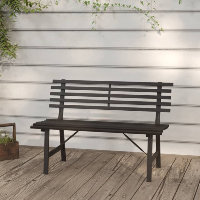 Mako Powder Coated Steel Outdoor Bench