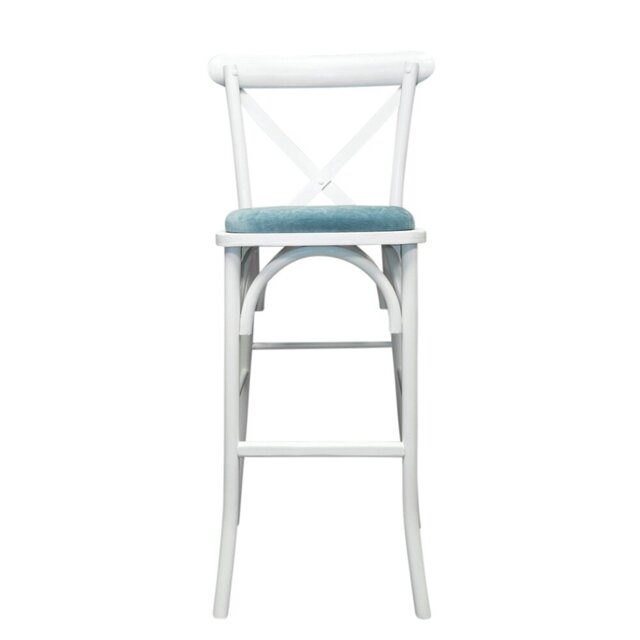 Stannard Upholstered Counter Stool with Solid Wood Frame