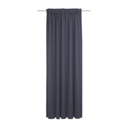 Uni Collection Light 100% Cotton Opaque Pinch Pleat Single Curtain Panel