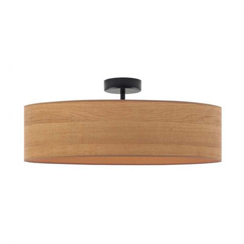 Bislim Fabric Semi Flush Mount