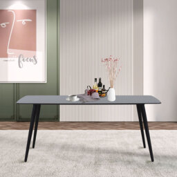 Metal Base Dining Table