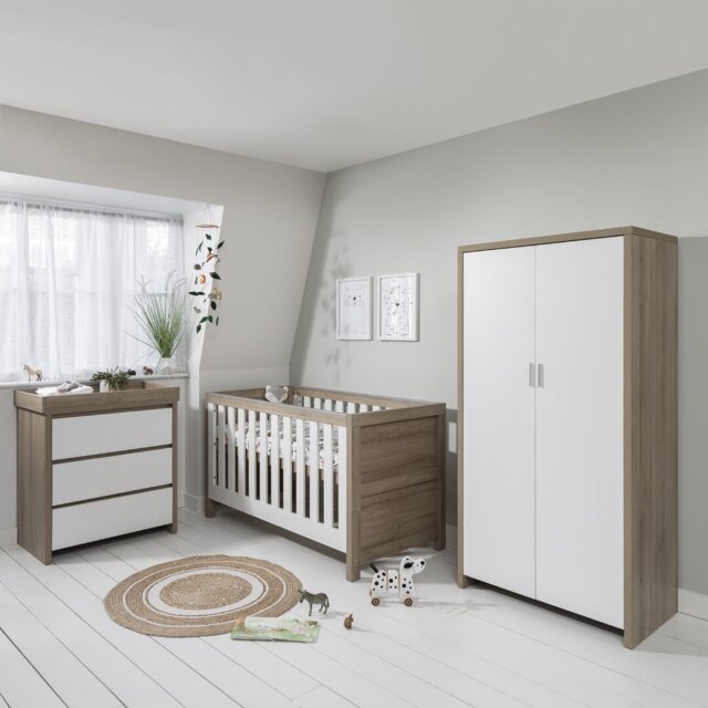 Tutti Bambini Modena 3-Piece Nursery Furniture Room Set