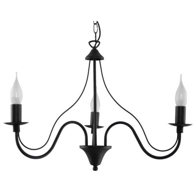 Elnora 3 - Light Candle Style Chandelier