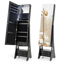Freestanding Jewelry Armoire