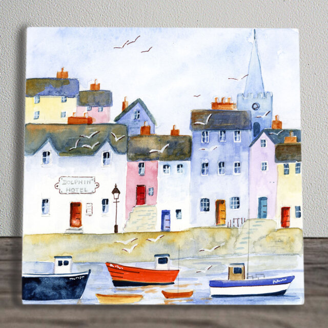 Nautical & Beach Wall Decor on Ceramic / Porcelain