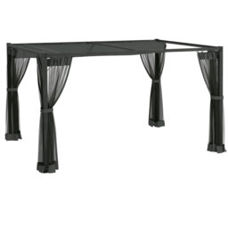 "Brookelyne 2.25"" x 3.97"" Aluminum Pergola"