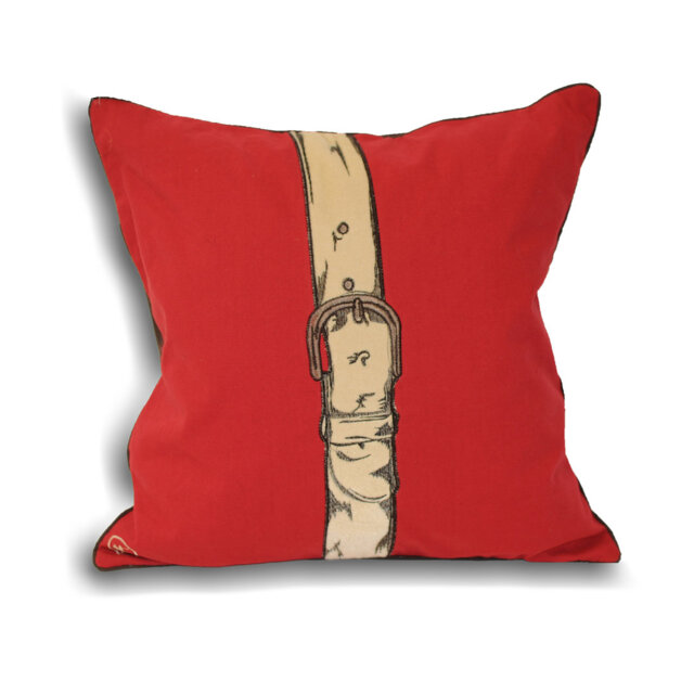 Polo Strap Square Throw Cushion