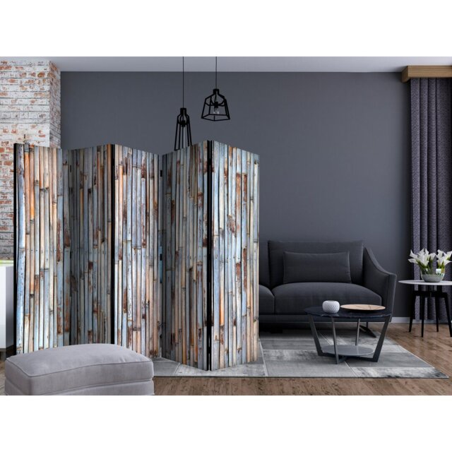 Gerena 172cm H Solid Wood Folding Room Divider