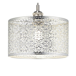 Ornate Moroccan Style Decorated Pendant Lighting Shade