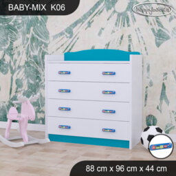 Baby Mix Kids 4 - Drawer Dresser
