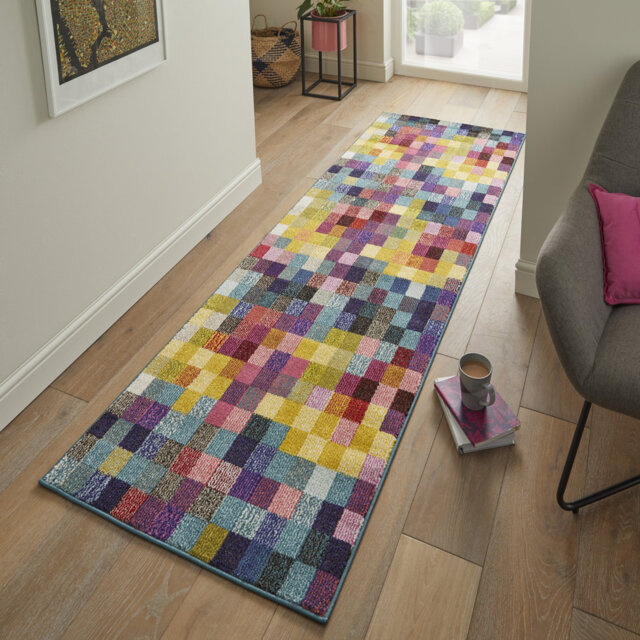 Multicolour Area Rug