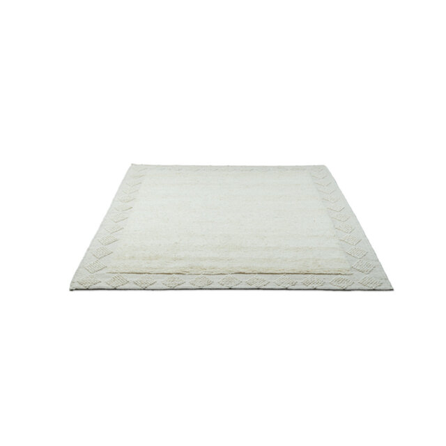Handwoven Cream Rug