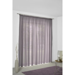 Sunday 82% Polyester And 18% Cotton Semi Sheer Curtain Single Panel