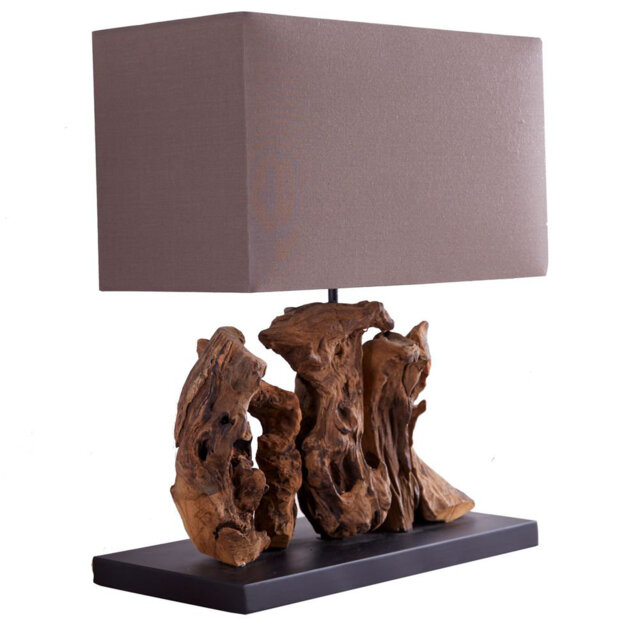 Ahmeek Solid Wood Table Lamp