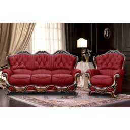 Dodgson 2 - Piece Faux Leather Living Room Set