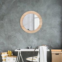 Huldar Glass Flat Wall Mirror
