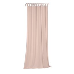 Salley Tab Top Curtain Single Panel, opaque