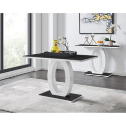 Scottsmoor Halo Rectangular Dining Table High Gloss - Modern Statement Design