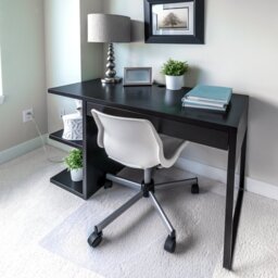 Ultimat Polycarbonate Rectangular Chair Mat for Carpets up to 12mm