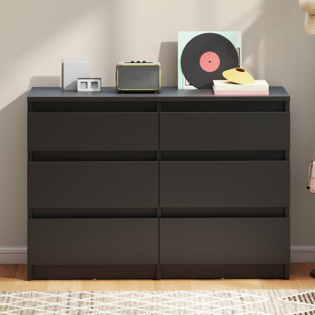 100 cm W Chest of 6 Drawers
