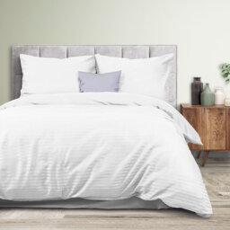 East Urban Home Cotton Geometric Shapes and Floral Duvet Cover Set with Pillow Shams