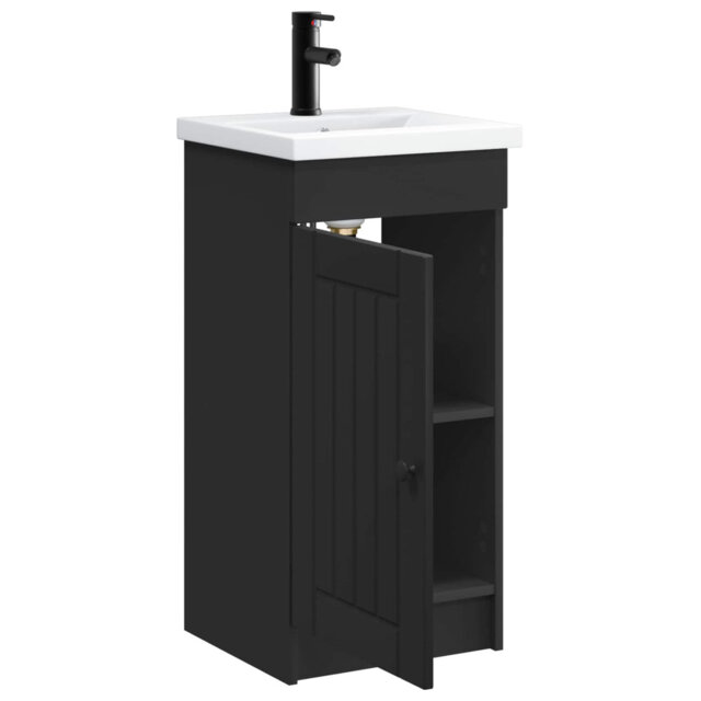 Single Bathroom Vanity with Ceramic Basin