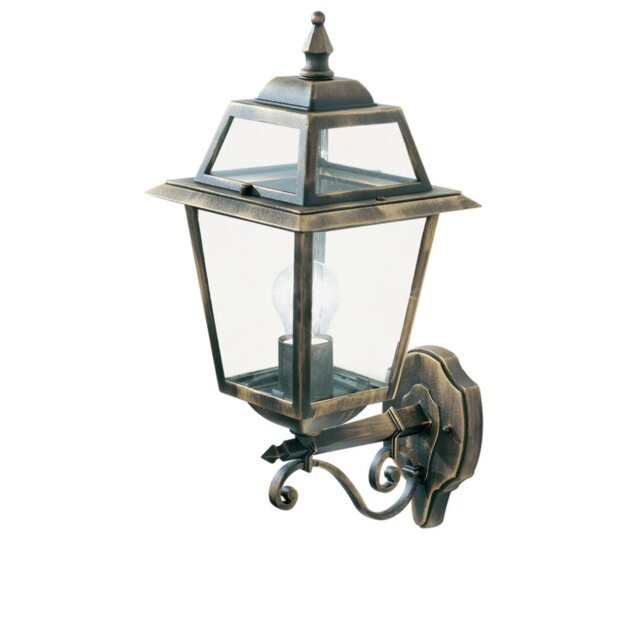 Carrico 50cm H Frosted Glass Outdoor Wall Lantern