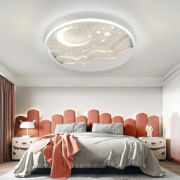 Flush-mounted LED Ceiling Light, 1 Bulb, 50 cm