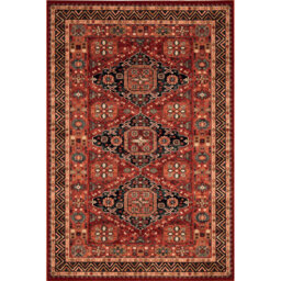 Abbeville Wool Red Rug