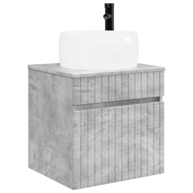 Single Bathroom Vanity with Ceramic Basin